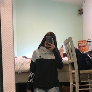 PINK cowl neck sweatshirt